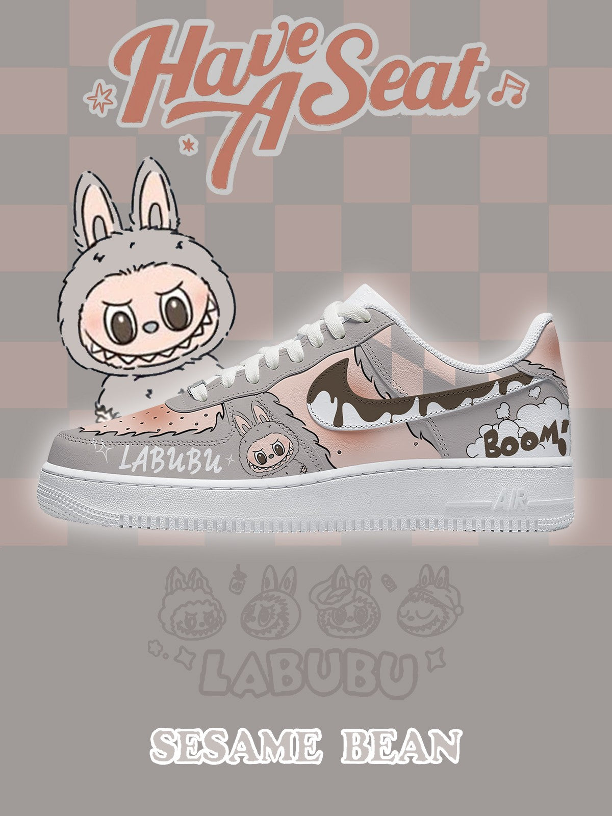 Baskets personnalisées Sesame Bean V.3