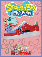 Baskets personnalisées Mr. Krabs V.1