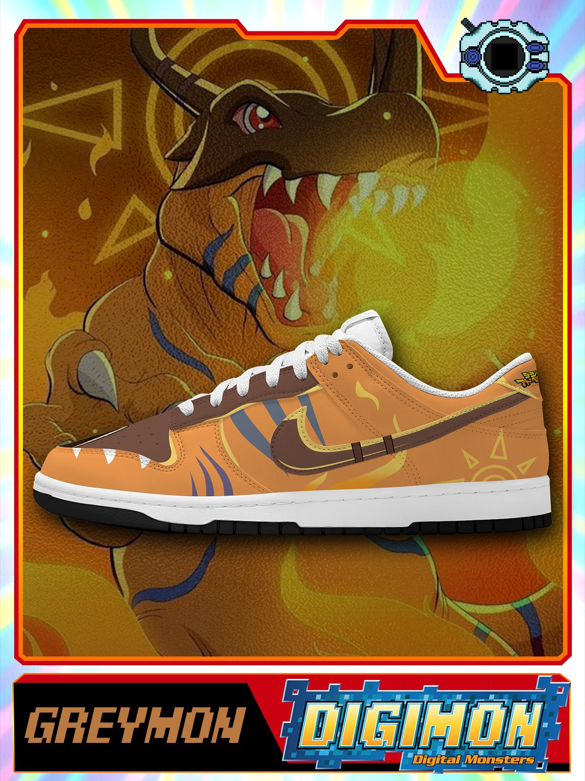 Greymon V.1 Custom SB-Style Sneakers