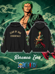 Roronoa Zoro V.2 Custom Ess. Hoodie