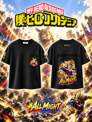 All Might V.1 Custom Ess. T-Shirt