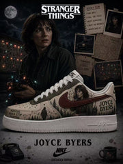 Joyce Byers V.1 Custom Air-Style Sneakers