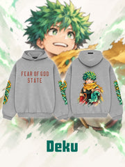 Izuku Midoriya V.1 Custom Ess. Hoodie