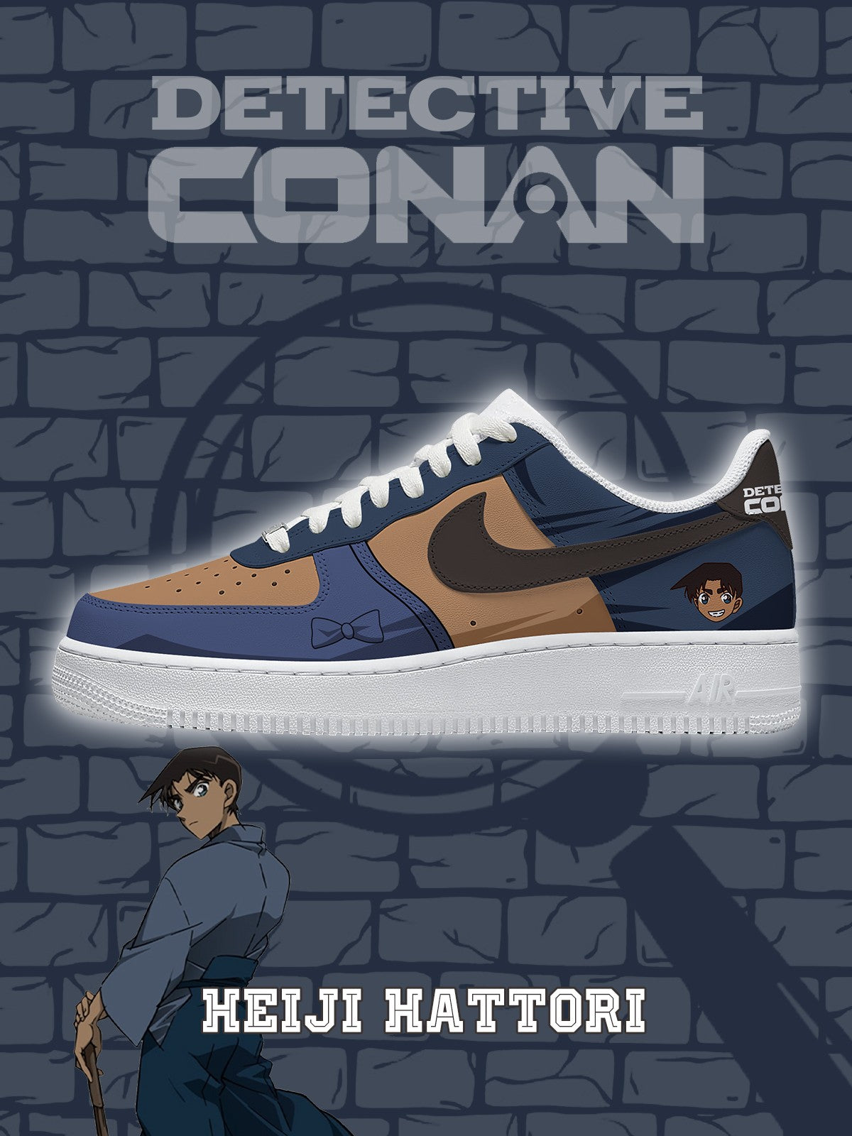 Heiji Hattori V.1 Custom Sneakers