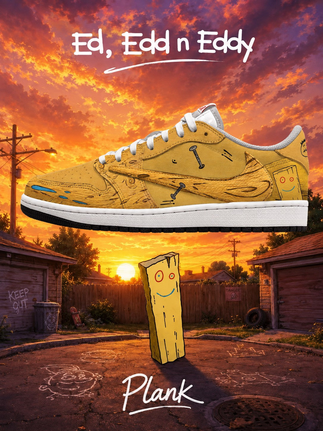 Plank V.1 Custom TS Low Sneakers