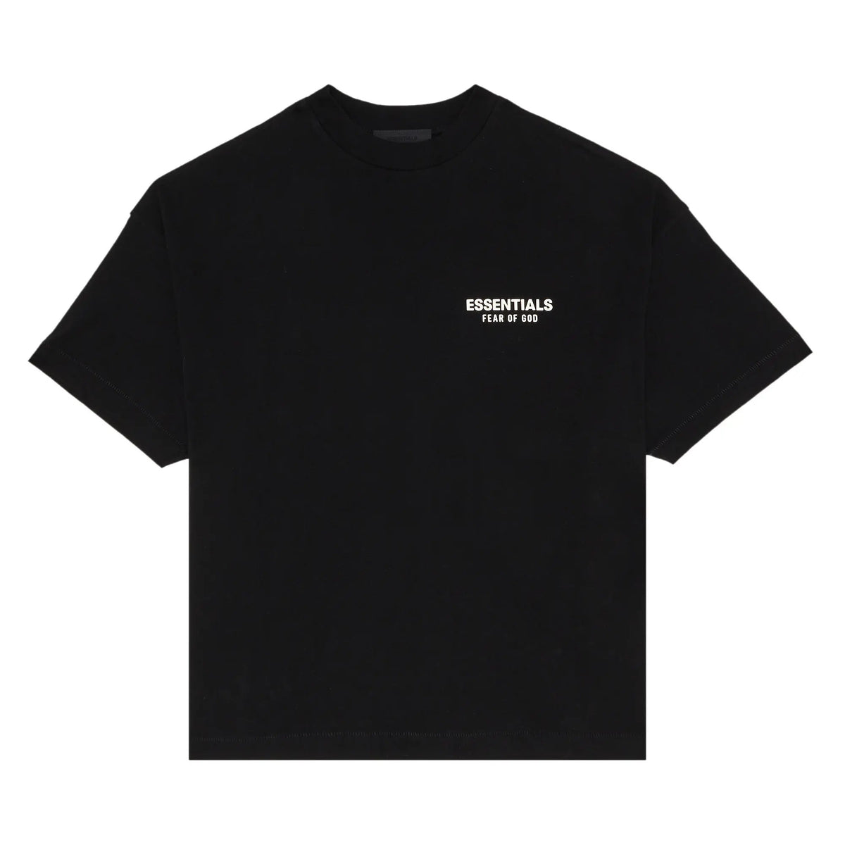 Ess. Jersey Crewneck Tee 'Black'