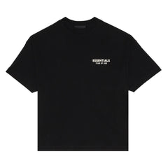 Ess. Jersey Crewneck Tee 'Black'