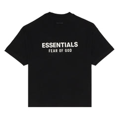 Ess. Jersey Crewneck Tee 'Black'