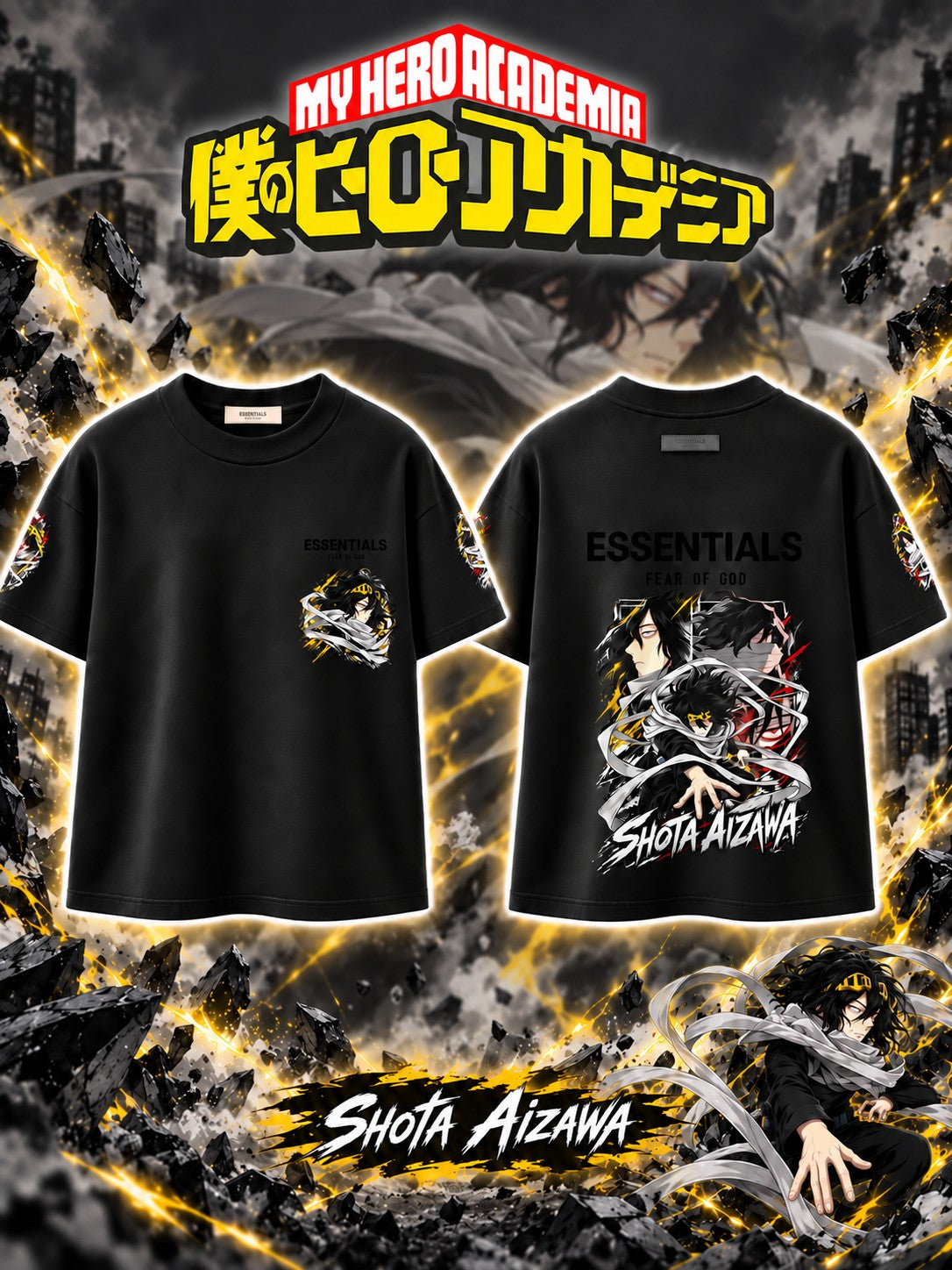 Shota Aizawa V.1 Custom Ess. T-Shirt