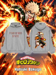 Katsuki Bakugo V.2 Custom Ess. Hoodie