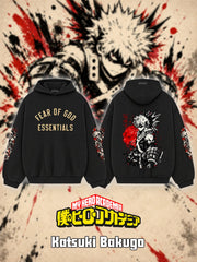 Katsuki Bakugo V.3 Custom Ess. Hoodie