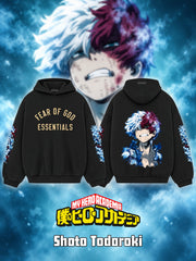 Shoto Todoroki V.1 Custom Ess. Hoodie