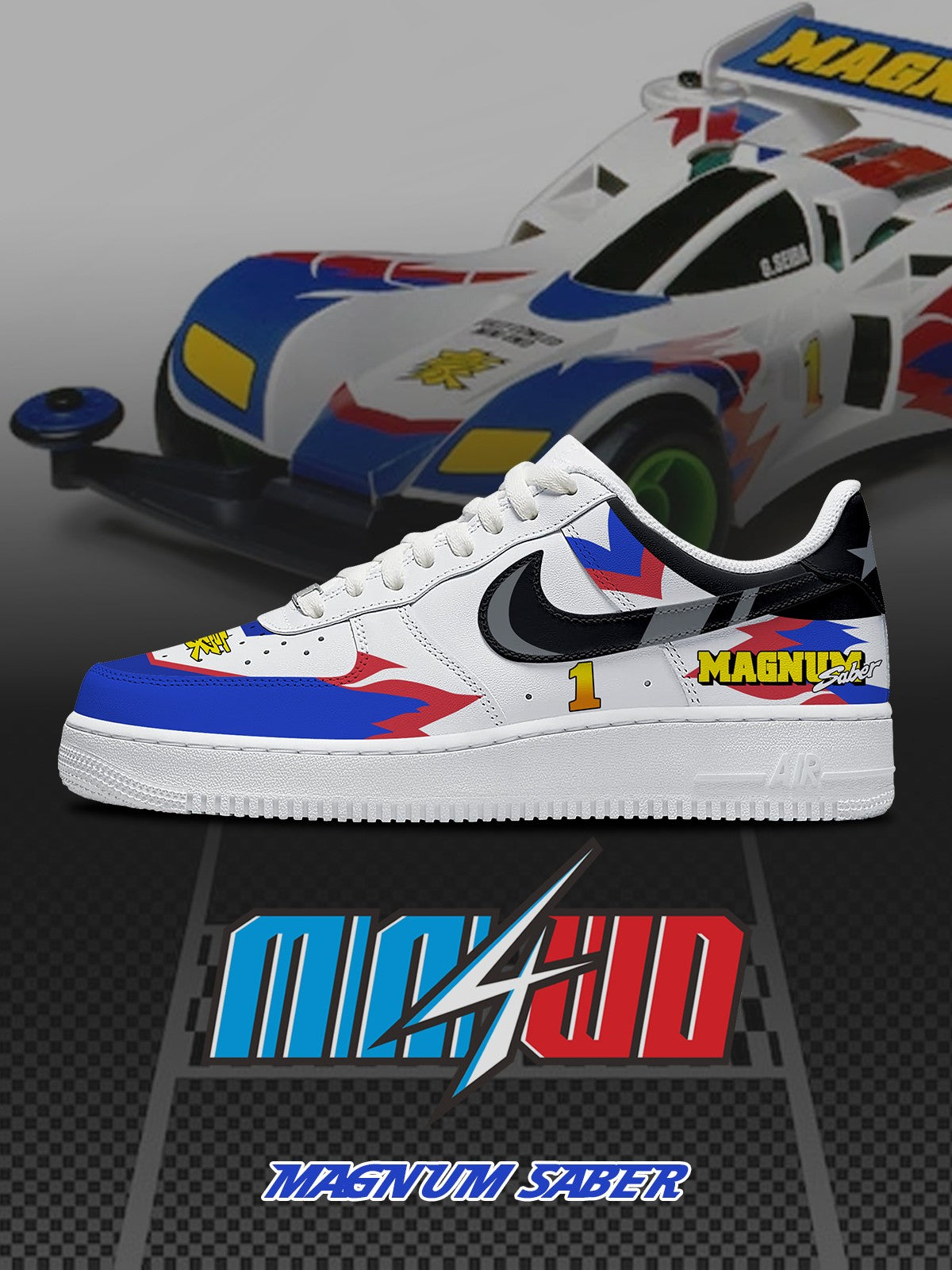 Baskets personnalisées Magnum Saber V.1