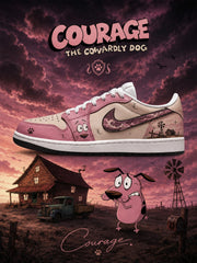 Courage V.1 Custom Low-Top Court Sneakers