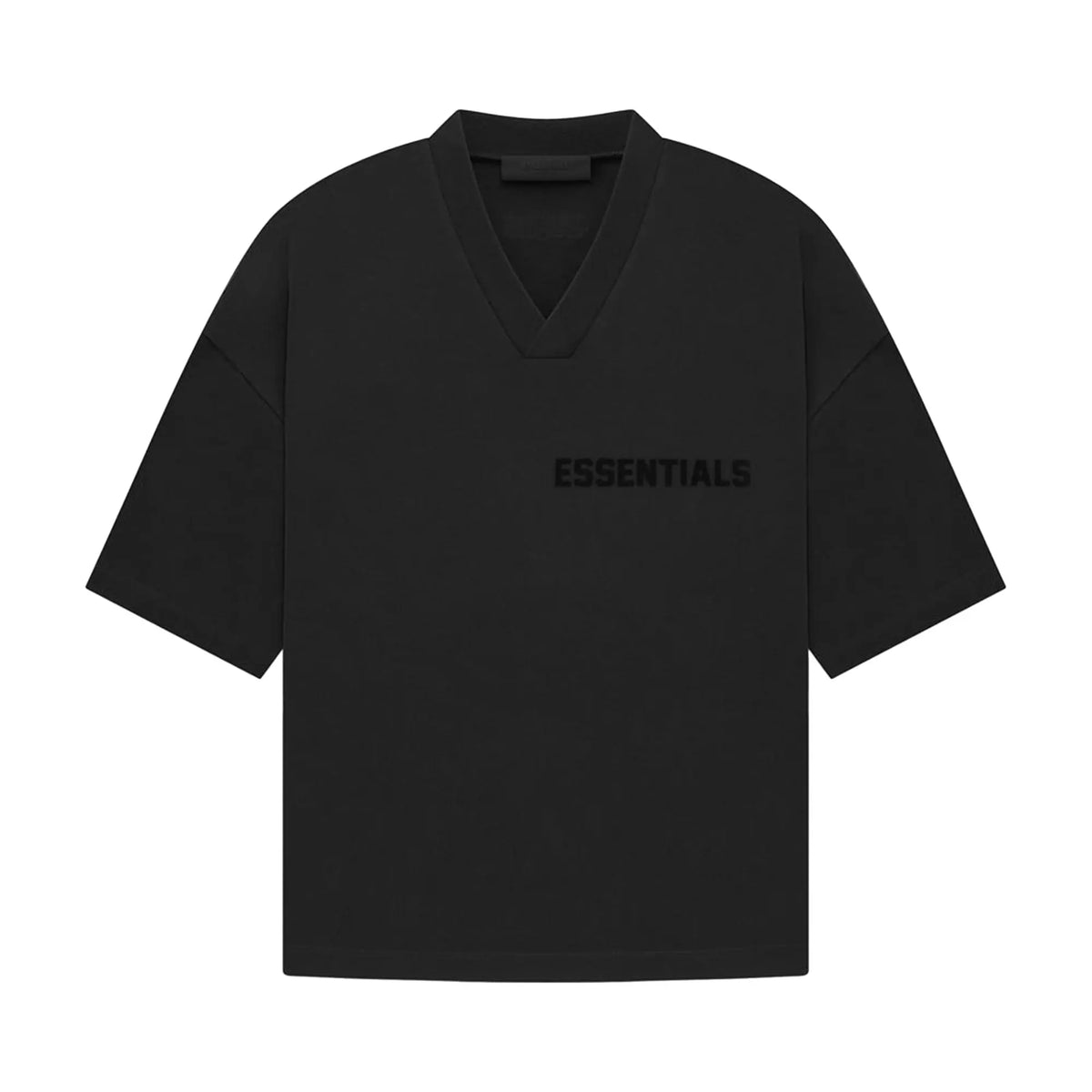 Ess. V Neck 'Black'