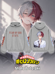 Shoto Todoroki V.2 Custom Ess. Hoodie