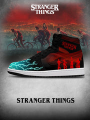 The Upside Down V.1 Custom High-Top Sneakers