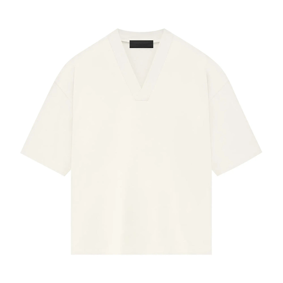 Ess. V-Neck 'Cloud Dancer'