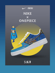 Black Leg Sanji V.2 Custom Air-Style Sneakers