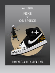 Trafalgar D. Wassergesetz V.2 Custom High-Top Sneakers