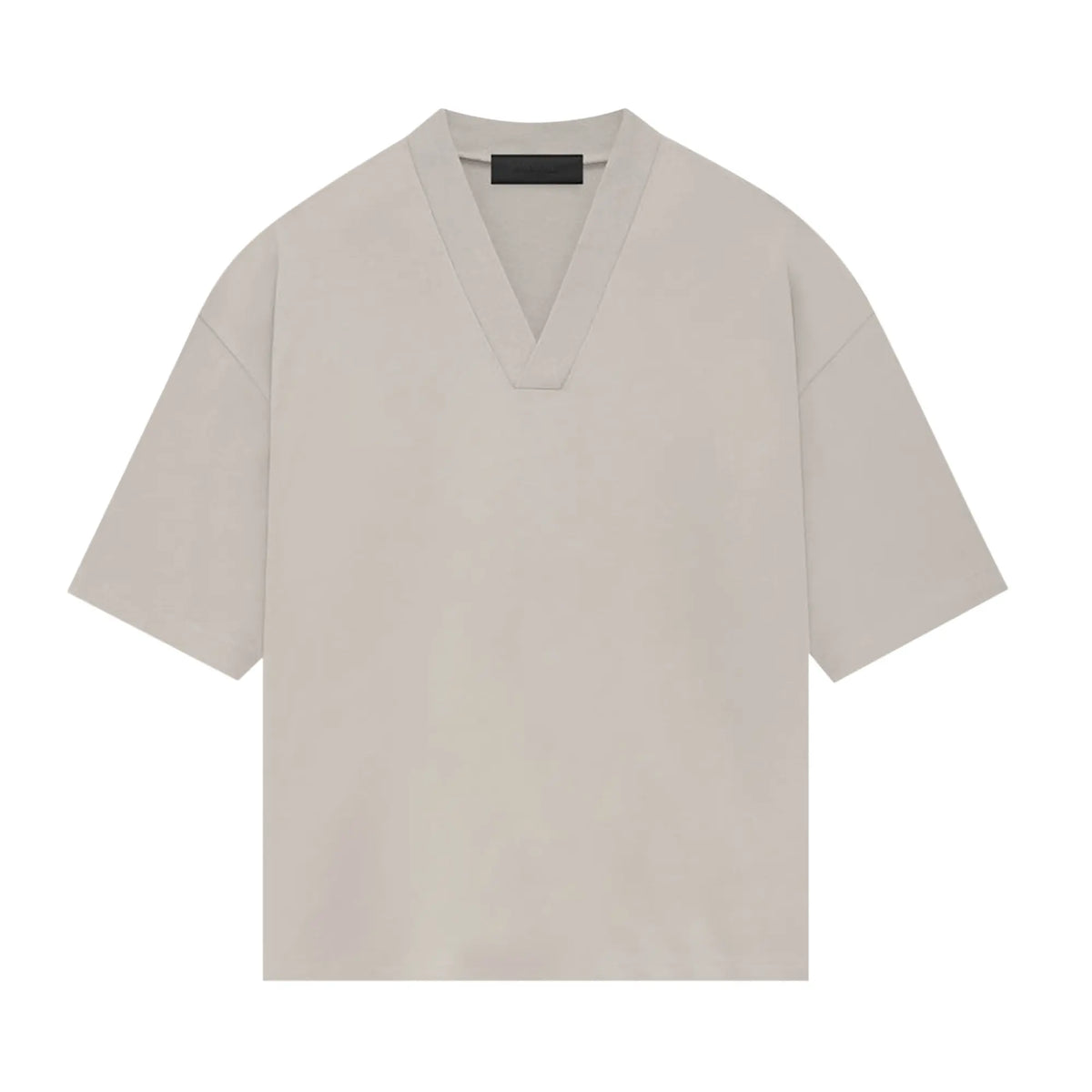 Ess. V-Neck 'Silver Cloud'