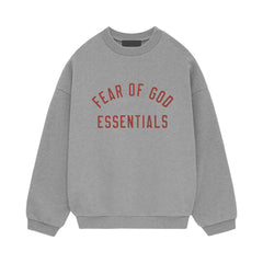 Ess. Fleece Crewneck 'Dark Heather'