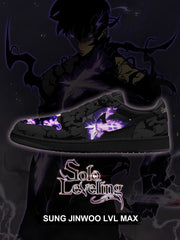 Sung Jinwoo LVL Max V.1 Custom Low-Top Court Sneakers