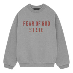 Ess. Fleece Crewneck 'Dark Heather'-I