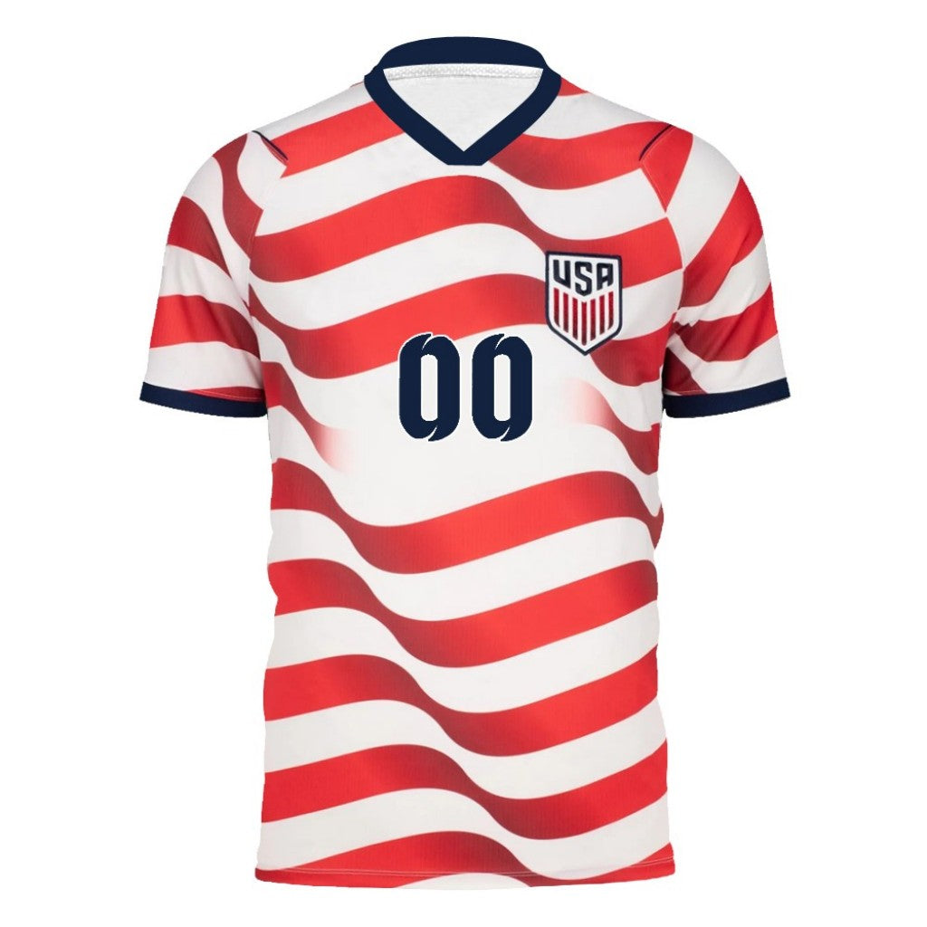 Custom United States Style 2026 Soccer Jersey