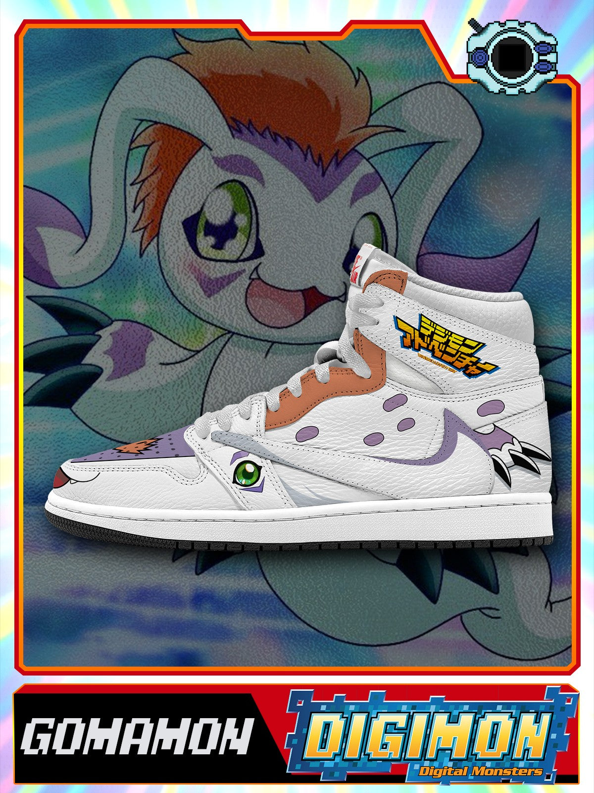 Gomamon V.1 Custom TS High Sneakers