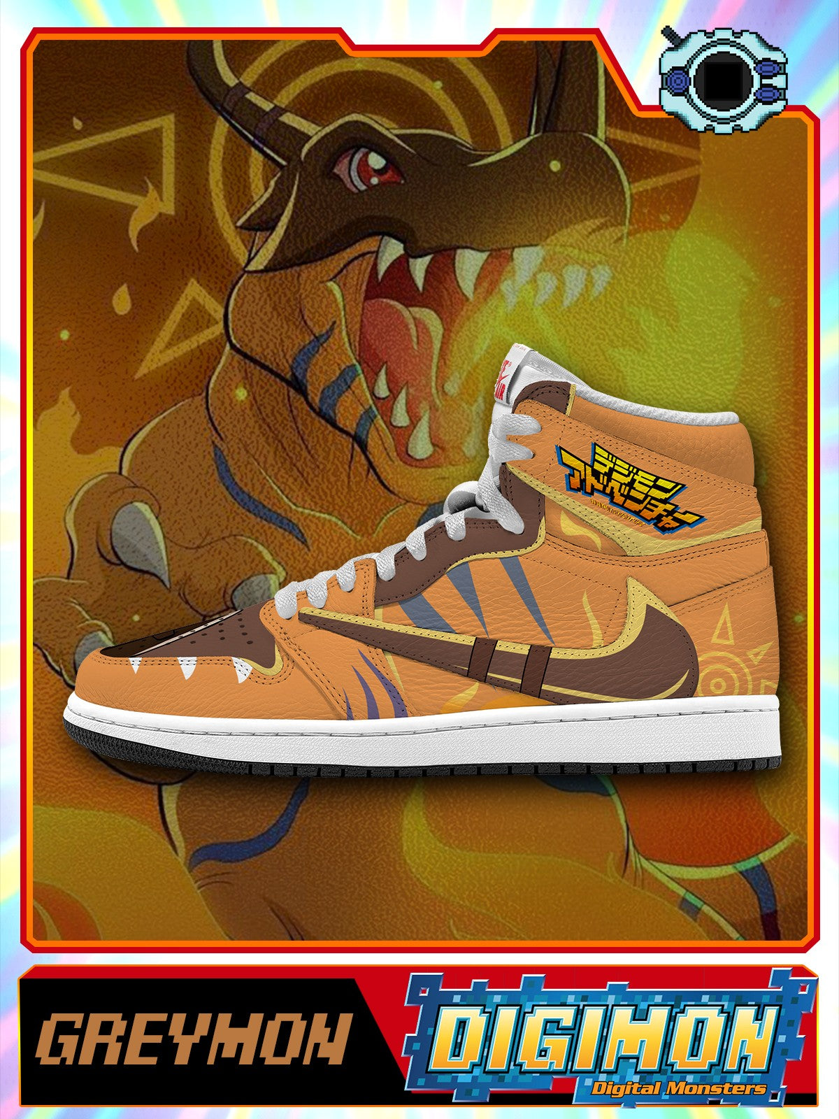 Greymon V.1 Custom TS High Sneakers
