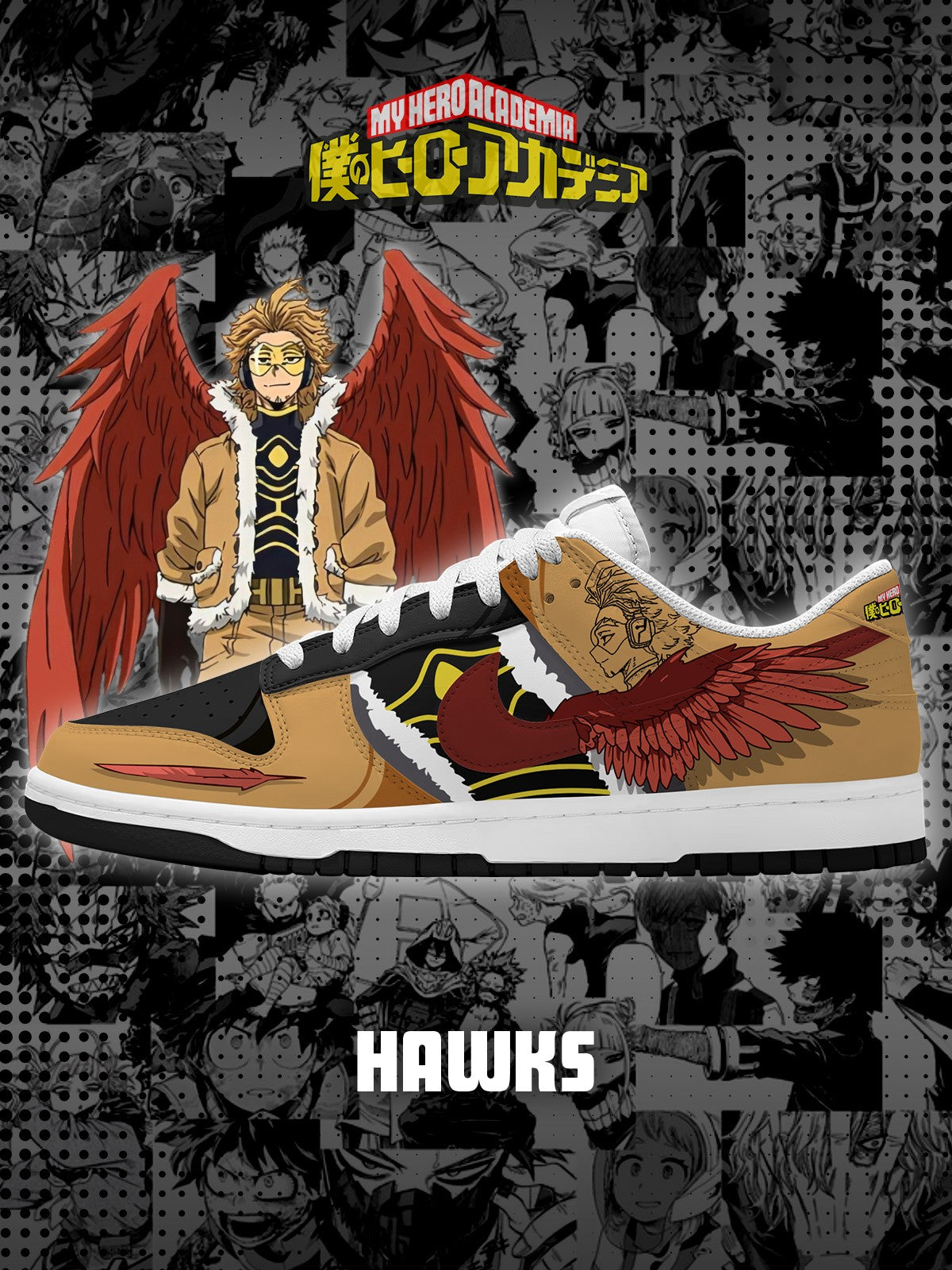 Baskets basses Hawks V.1 Custom Court