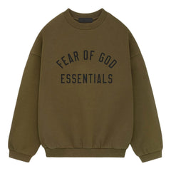 Ess. Fleece Crewneck 'Olive'