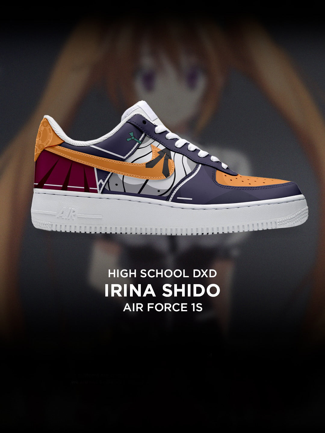 Irina Shido V.1 Custom Air-Style Sneakers