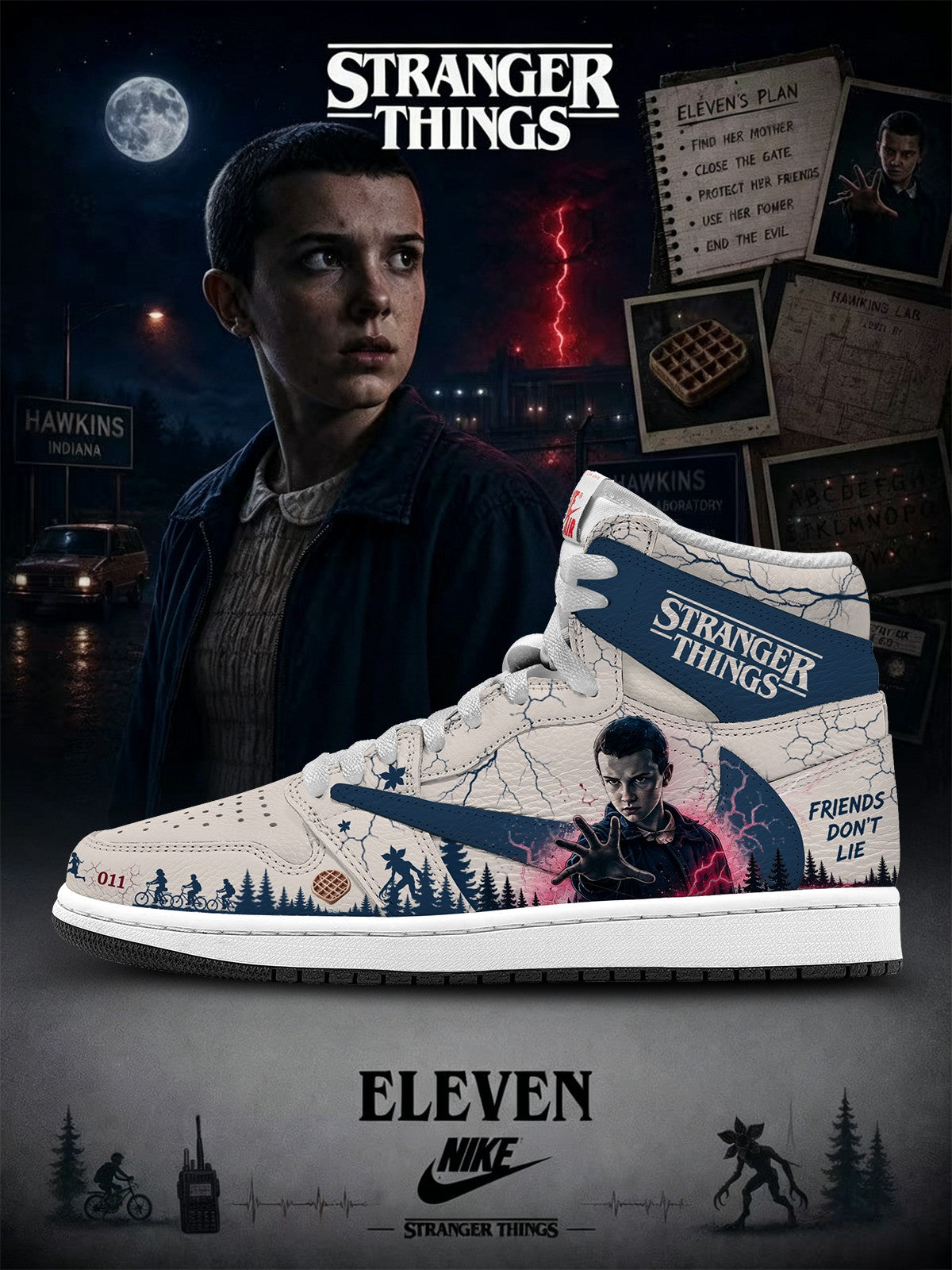 Eleven V.2 Custom TS High Sneakers