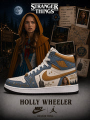 Holly Wheeler V.1 Custom High-Top Sneakers
