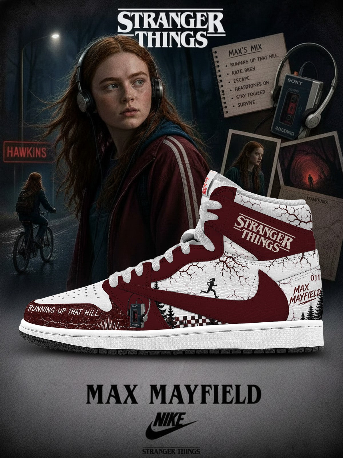 Max Mayfield V.1 Custom TS High Sneakers