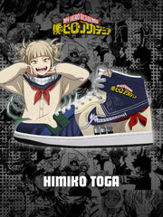 Baskets montantes personnalisées Himiko Toga V.1