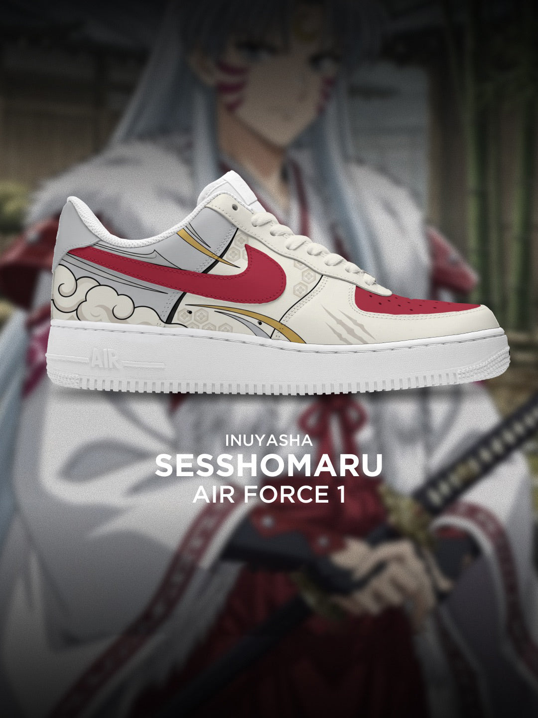 Sesshomaru V.3 Custom Air-Style Sneakers