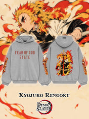 Kyojuro Rengoku V.1 Custom Ess. Hoodie