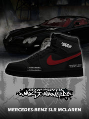 M.SLR McLaren V.1 Custom High-Top Sneakers