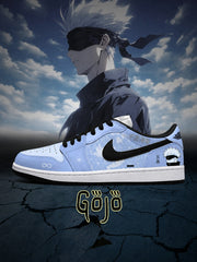 Satoru Gojo V.10 Custom Low-Top Court Sneakers