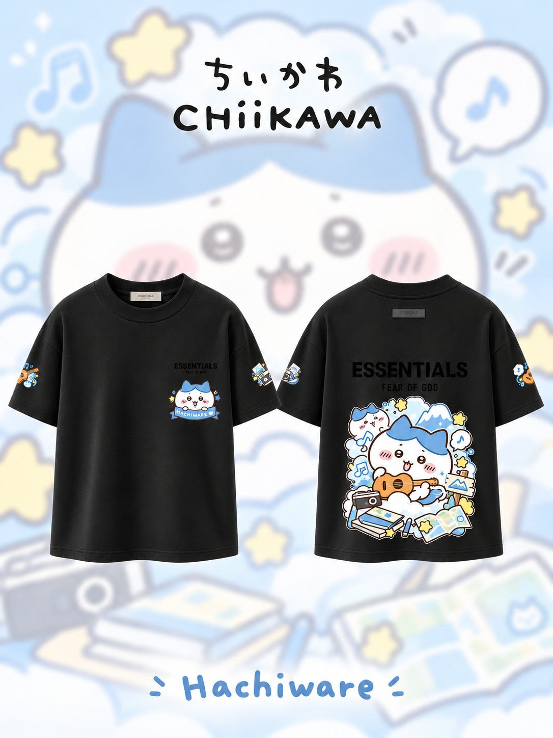 Hachiware V.1 Custom Ess. T-Shirt