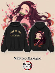 Nezuko Kamado V.3 Custom Ess. Hoodie