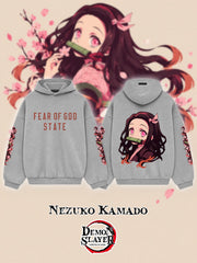Nezuko Kamado V.3 Custom Ess. Hoodie