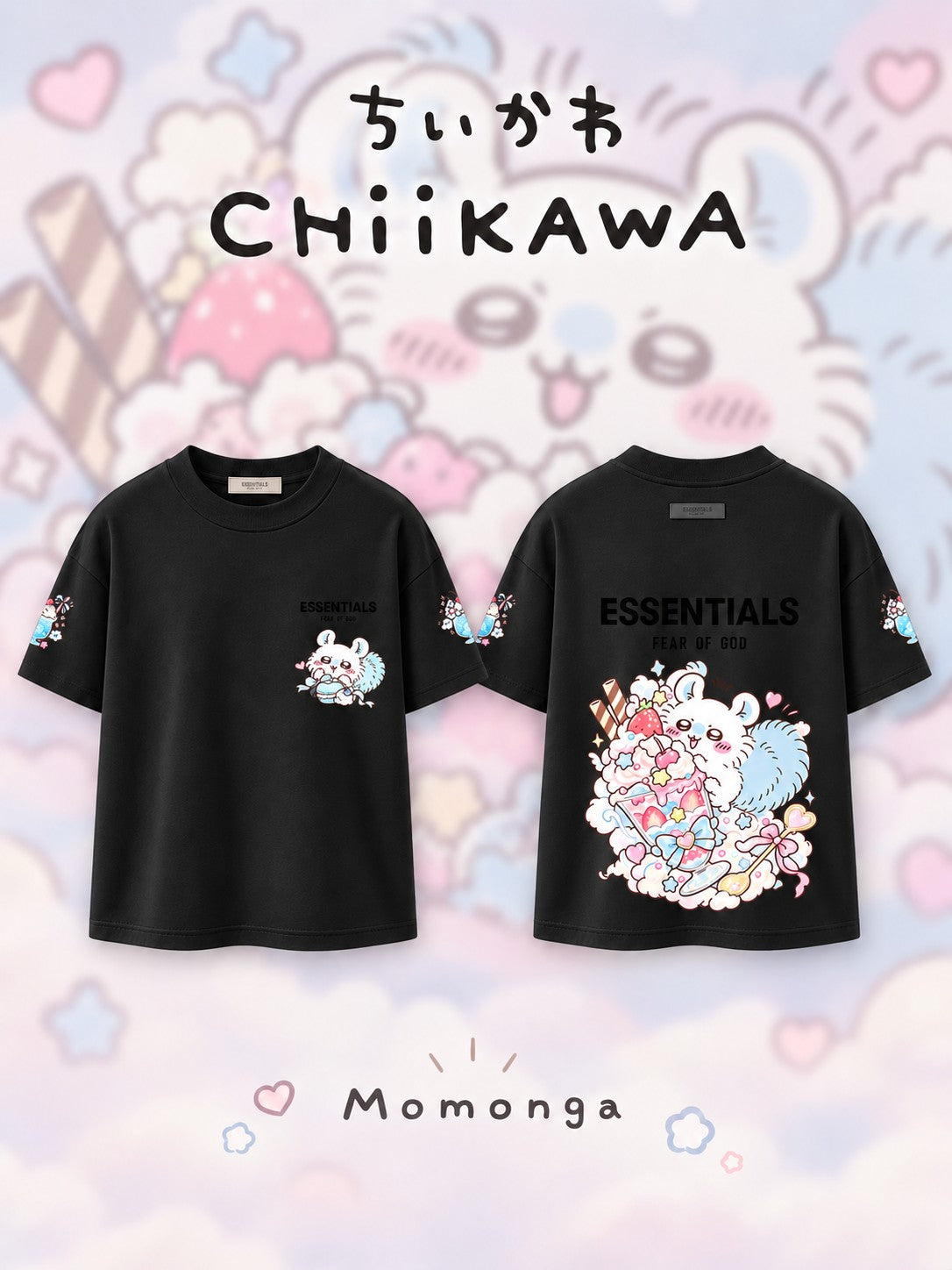 Momonga V.1 Custom Ess. T-Shirt