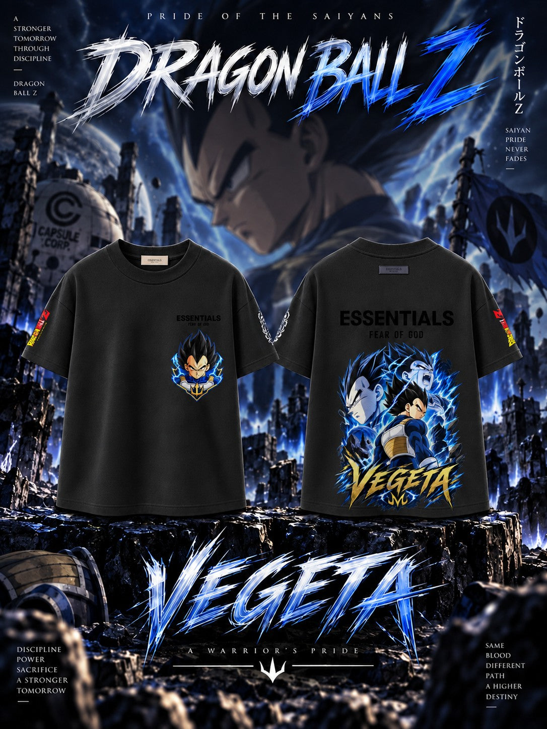 Vegeta V.1 Custom Ess. T-Shirt