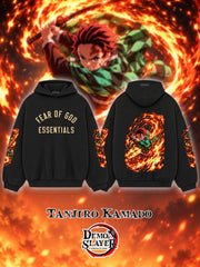 Tanjiro Kamado V.2 Custom Ess. Hoodie