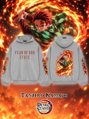 Tanjiro Kamado V.2 Custom Ess. Hoodie