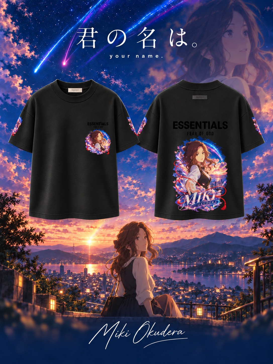 Miki Okudera V.1 Custom Ess. T-Shirt